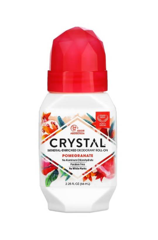 Crystal Pomegranate Mineral Deodorant Roll-on
